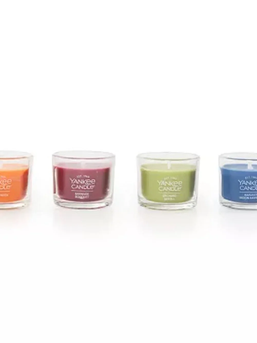Yankee Candle Fall Harvest 4-Piece Votive Candle Set